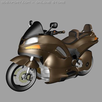 motorcycle  product visual Modèle 3D .c4d .max .obj .3ds .fbx .stl .blend 