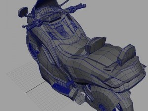motorcycle  product visual Modèle 3D