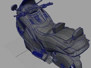 motorcycle  product visual 3D Model