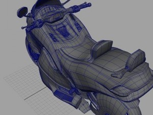 motorcycle  product visual Modèle 3D
