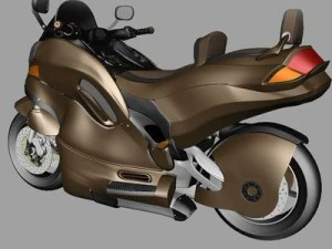 motorcycle  product visual 3D Model