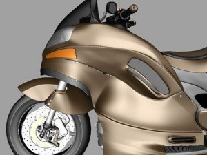 motorcycle  product visual Modèle 3D