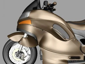 motorcycle  product visual 3D Model