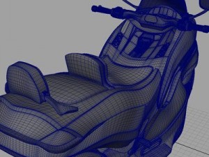motorcycle  product visual Modèle 3D