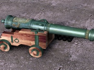 spanish cannon 3D Модель