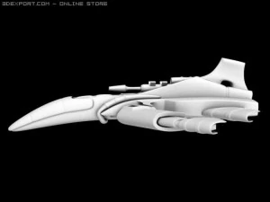 飛行機2 3Dモデル