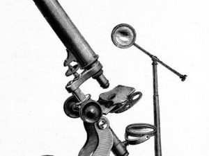 old microscope Model 3D