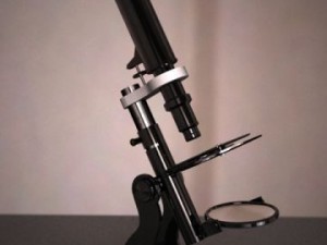 old microscope Model 3D