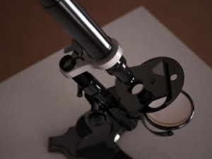 old microscope Model 3D