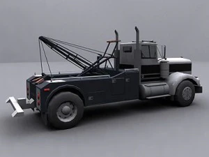 kenworth w 921 wrecker truck 3D Model