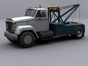 wrecker truck 2 3D Model