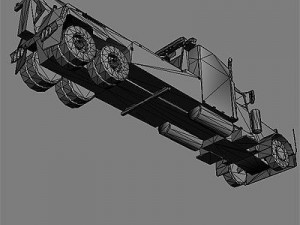 peterbilt wrecker truck Modèle 3D