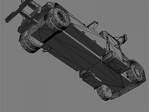 international wrecker truck 3D 모델
