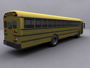 school bus Model 3D