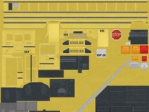 school bus Model 3D
