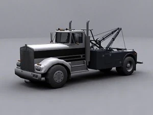 wrecker trucks collection 3D Model