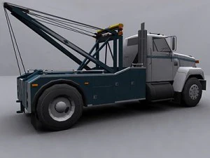 wrecker trucks collection 3D Model