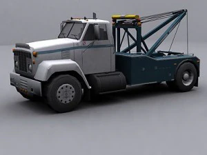wrecker trucks collection 3D Model