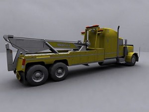 wrecker trucks collection Model 3D