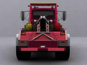 wrecker trucks collection 3D Model