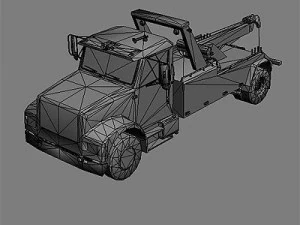 wrecker trucks collection 3D Model