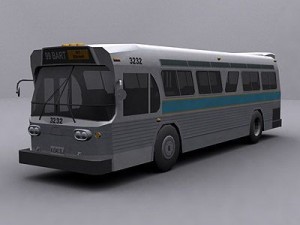 bus Modello 3D