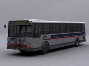 bus 2 Modello 3D