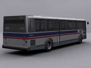 bus 2 3D Model