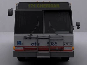 bus 2 3D Model