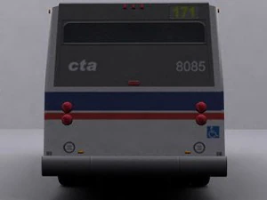 bus 2 3D Model