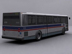 buses collection 3D Модель