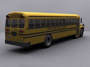 buses collection 3D Модель
