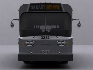 buses collection 3D Модель
