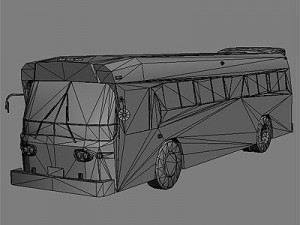 buses collection 3D Модель