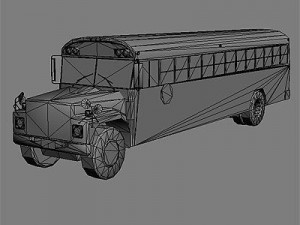 buses collection 3D Модель