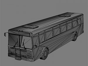 buses collection 3D Модель