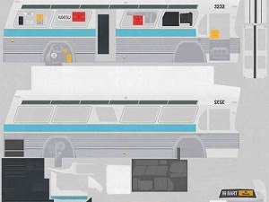 buses collection 3D Модель