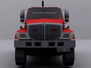 truk pemadam kebakaran 2 Model 3D