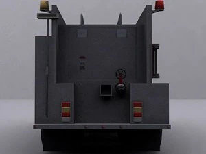 truk pemadam kebakaran 2 Model 3D