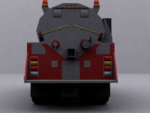 fire truck 3 3D Model