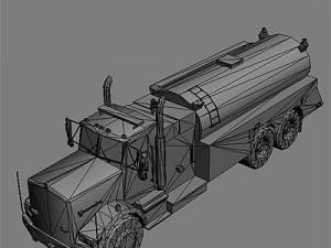 fire truck 3 3D Model