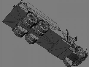 fire truck 3 3D Model