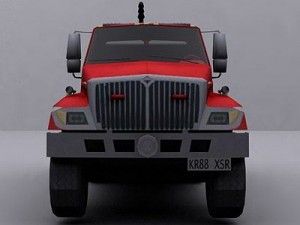fire trucks collection Model 3D