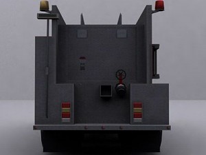 fire trucks collection Model 3D
