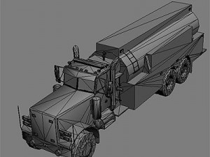 fire trucks collection Model 3D