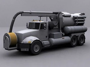jetter truck 1 3D Model