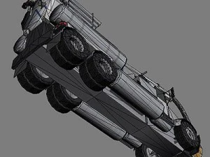 jetter truck 1 3D Model