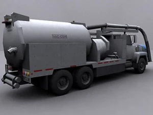 jetter truck 2 3D Model