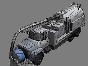 jetter truck 2 3D Model