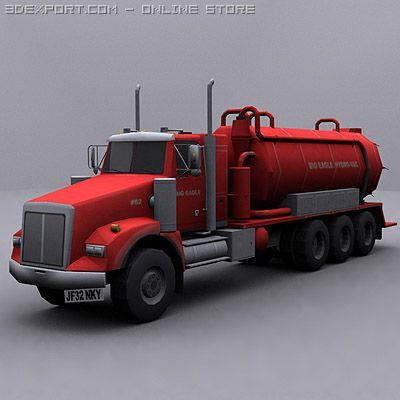 jetter truck 3 3D मॉडल .c4d .max .obj .3ds .fbx .stl .blend 